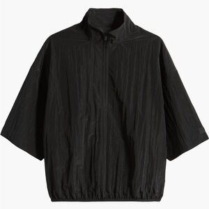 Fear of God essential half zip nylon popover shirts